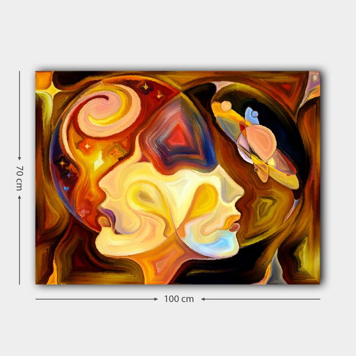 Wallity Lienzo Decorativo Multicolor 70 x 100 cm Wallity Lienzo Decorativo Multicolor 70 x 100 cm